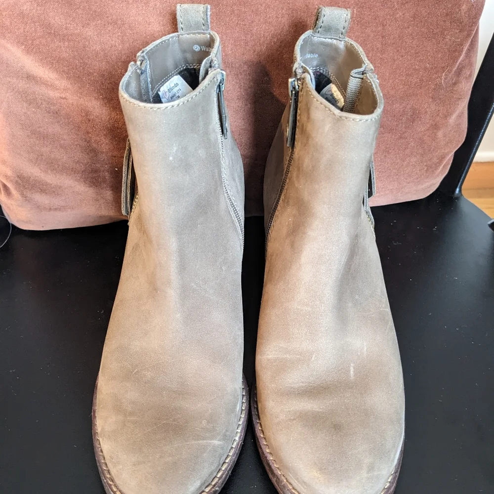 Blonde waterproof booties - Picture 5 of 8
